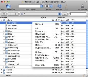 ftp client instruction